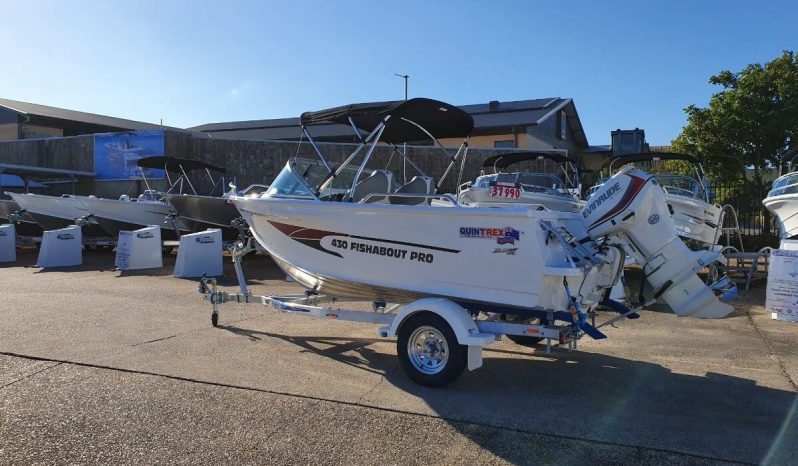 New Quintrex 430 Fishabout Pro full