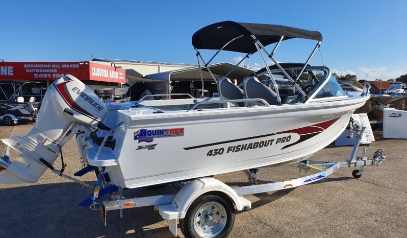 New Quintrex 430 Fishabout Pro full