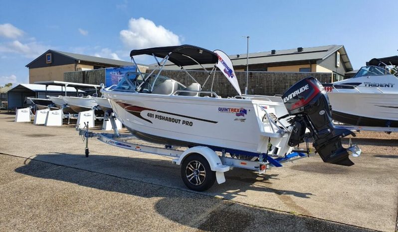 New Quintrex 481 Fishabout full