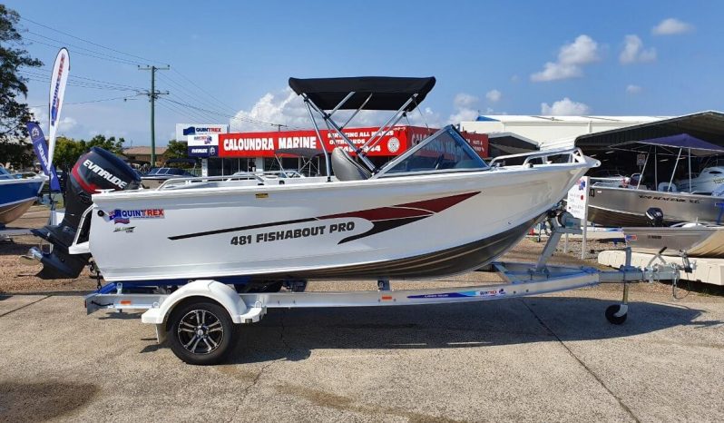 New Quintrex 481 Fishabout full