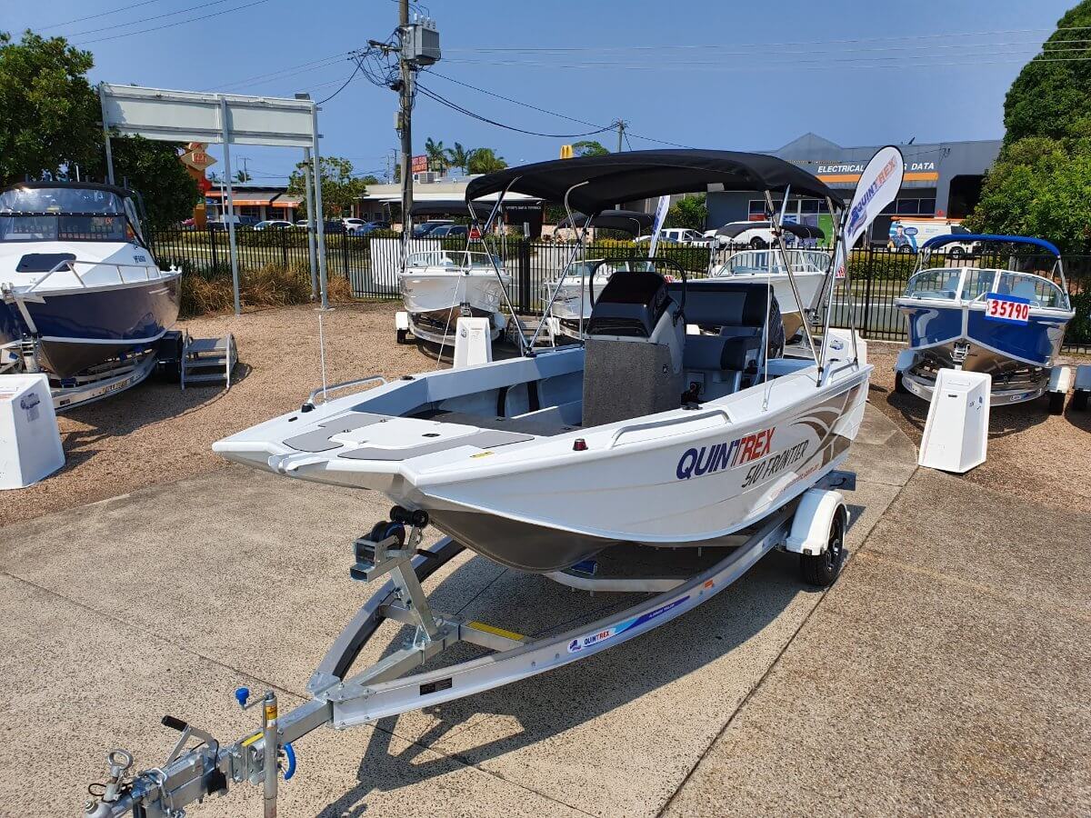 Quintrex Boat Packages 510 Frontier C.C Caloundra Marine Boats & Services