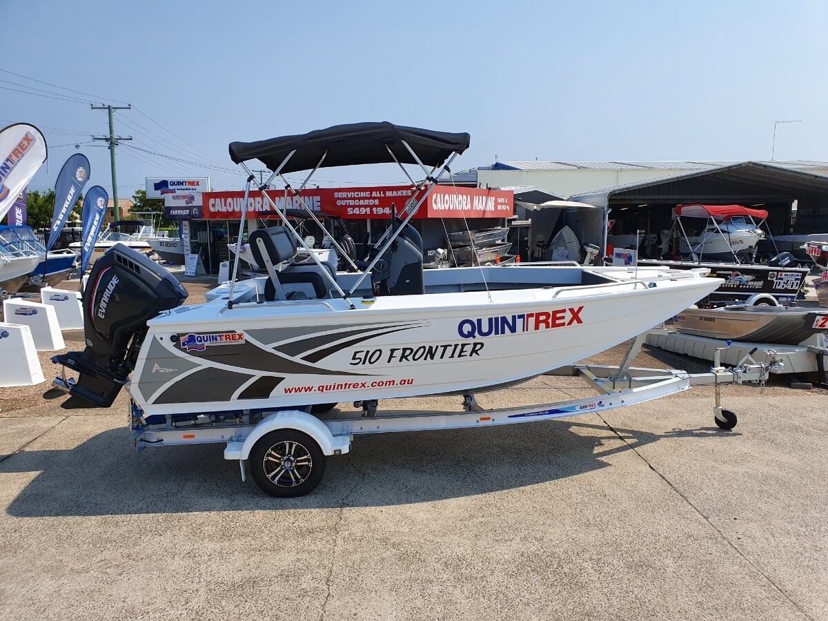 Quintrex Boat Packages 510 Frontier C.C Caloundra Marine Boats & Services