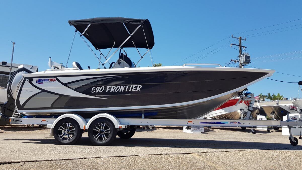 Quintrex Boat Packages 590 Frontier S.C Caloundra Marine Boats & Services
